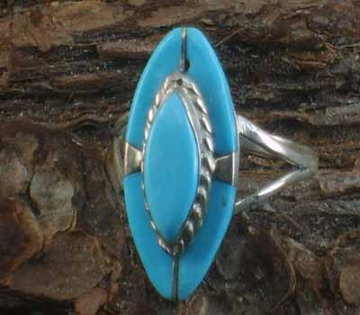 Native American Ring- sz 7.5